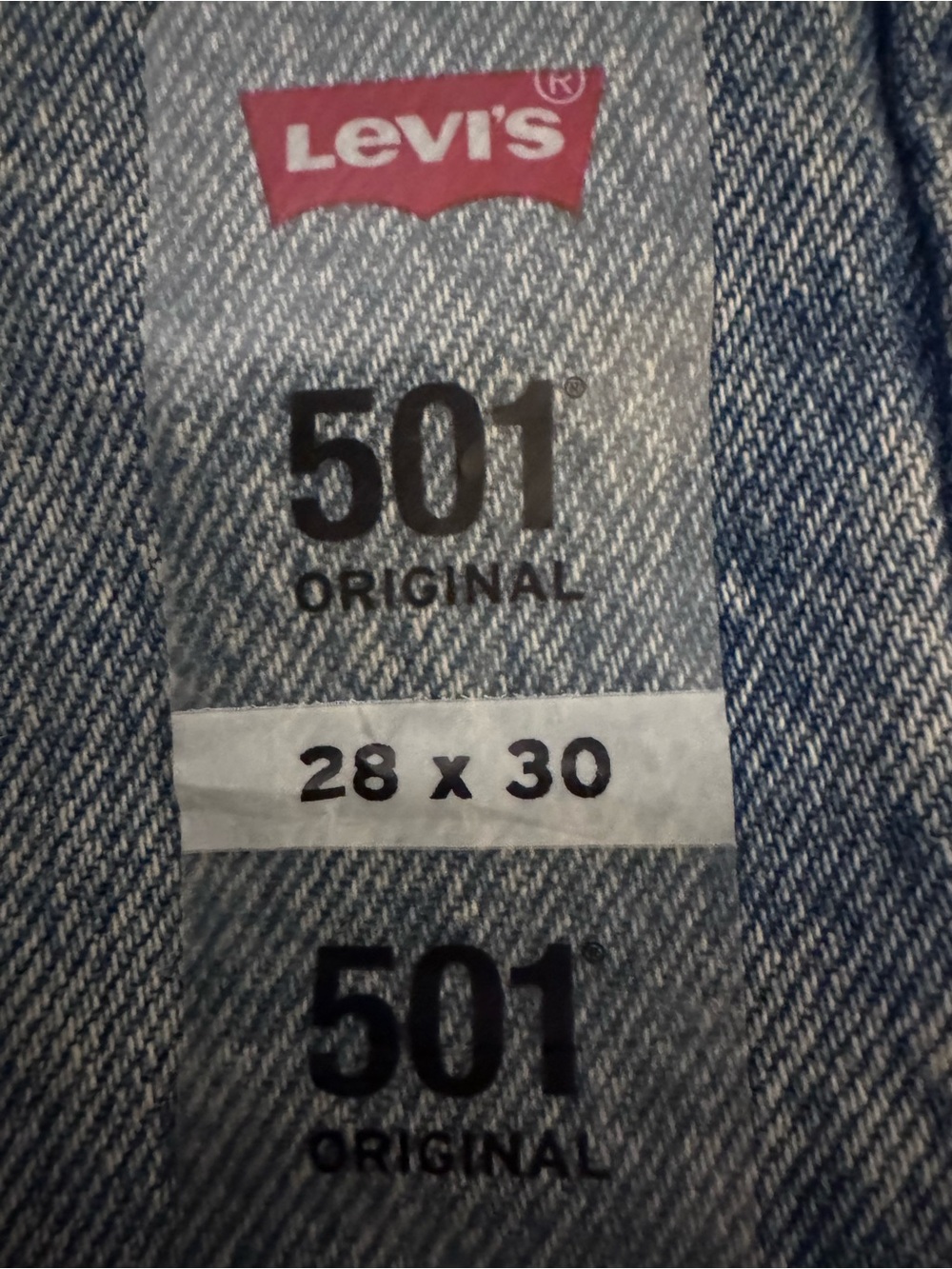 Levi's 501 Women’s Distressed Light Blue Jeans - Picture 4 of 9